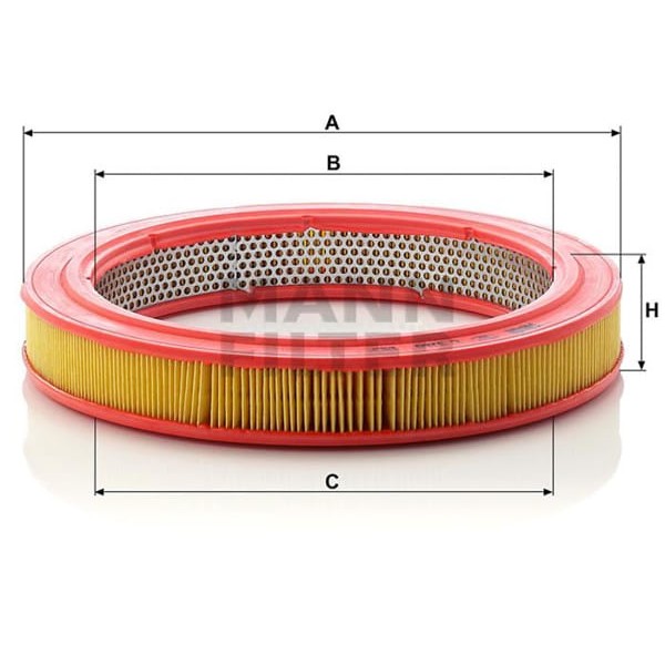 MANN C3260 Hava Filtresi Bmw 3 E21 80-82 316 90Hp
