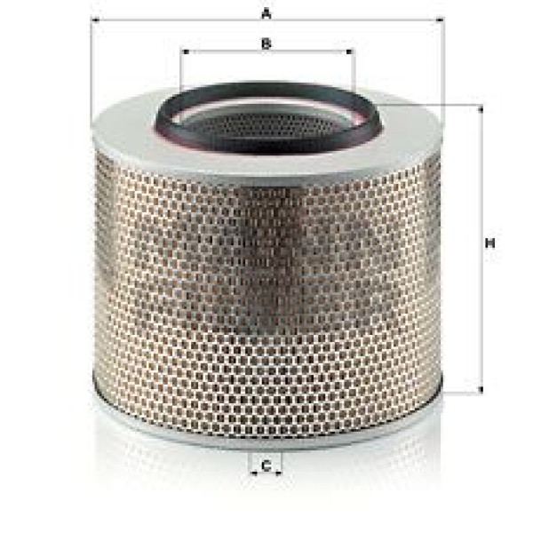 MANN C331015 Hava Filtresi Mercedes Benz Om442-401-402-445-446