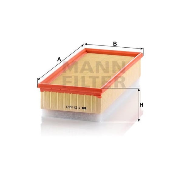 MANN C331561 Hava Filtresi Scudo / 405 406 607 806 Expert / C5 1.9Td 2.0 HDI