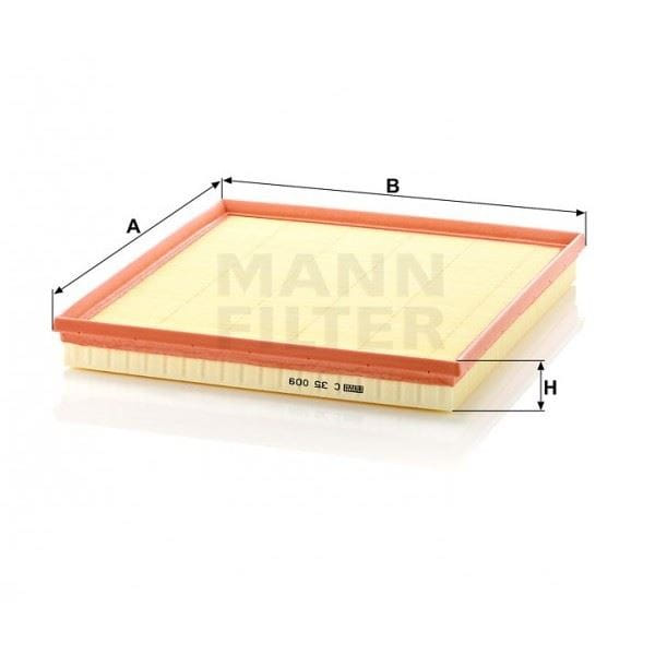 MANN C35009 Hava Filtresi Tourneo Custom 12- Transit Tourneo 07- 2.2 TDCI 