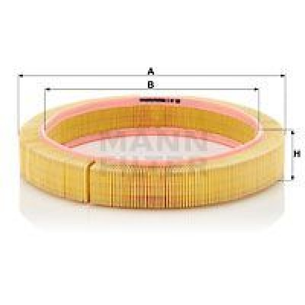 MANN C41123 Hava Filtresi Mercedes 190 Serıe W201 190 E 2.6 160Hp 86-93 