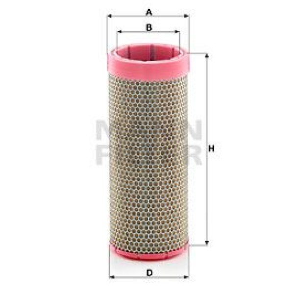 MANN CF17007 Hava Filtresi (İç)Scania P - G - R 230-270-340-380-400-410-420-440-450-470-480 Uzun Aya