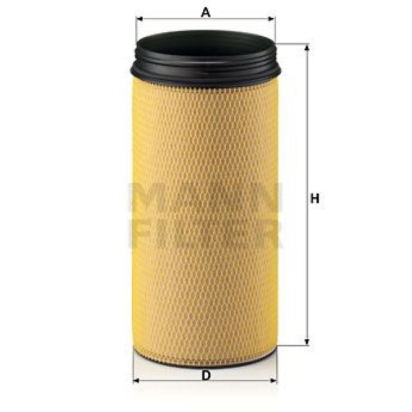 MANN CF1940 Hava Filtresi İç Volvo Fh12-Fh13 Euro 4-5 D13A/ Renault T380-T520