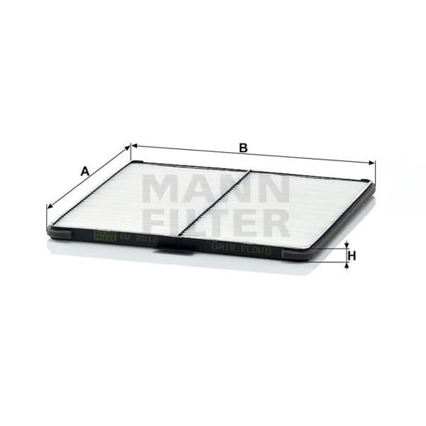 MANN CU2012 Polen Filtresi Spark 05- / Matız 98- 