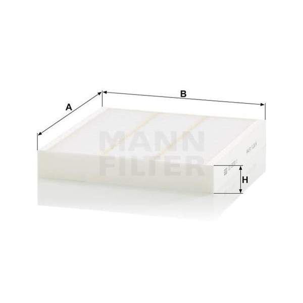 MANN CU22321 Polen Filtresi Alfa Romeo 159 159 Sportwagon 1.8 Mpı 140Hp 06 06-06 10