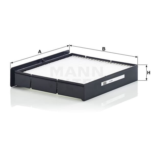 MANN CU2430 Polen Filtresi Scenic II 03- Grand Scenic II 04- Çerçevelı