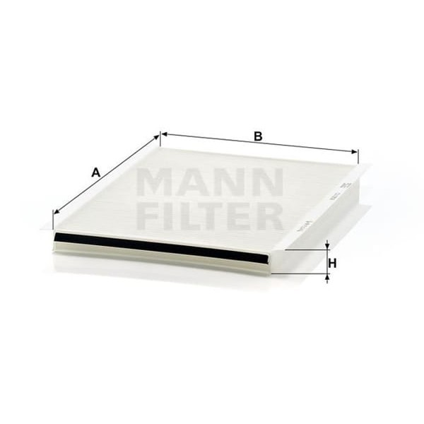 MANN CU2839 Polen Filtresi Accord - Coupe Vıı 2.0İ 16V 147Hp 02 98-06 03