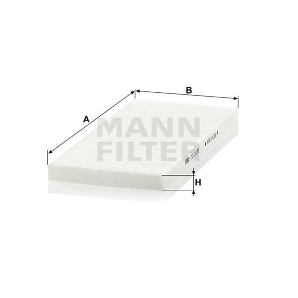 MANN CU3138 Polen Filtresi Punto 97-00 