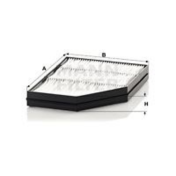 MANN CU32001 Polen Filtresi Mercedes Actros Mp4-Arocs-Antos