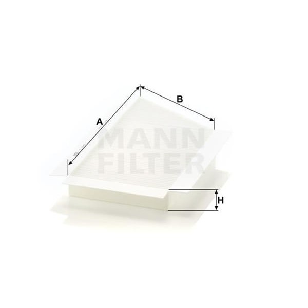 MANN CU3448 Polen Filtresi 206 