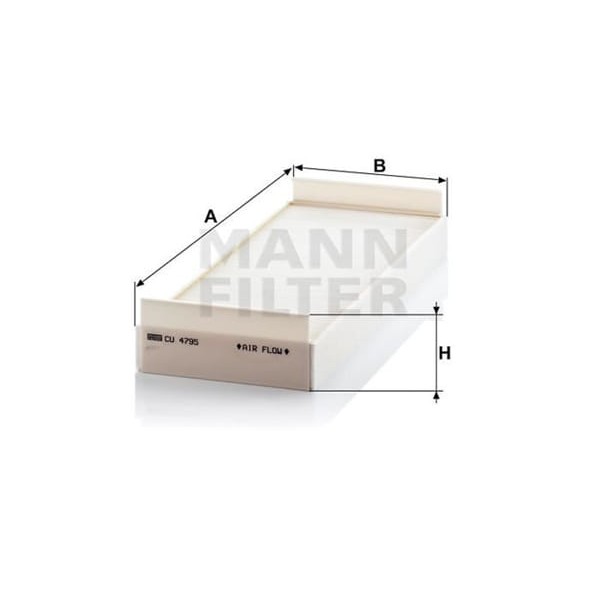 MANN CU4795 Polen Filtresi Man T G A Serıe Cu4795 