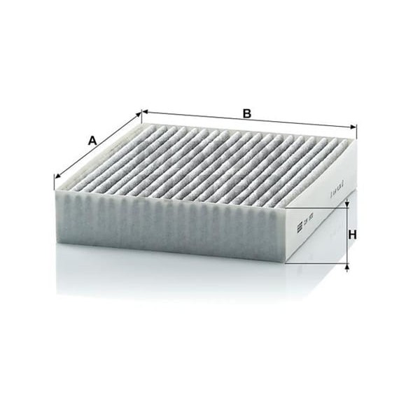 MANN CUK1830 Polen Filtresi Colt 04- / Forfour 04- Roadstar 03- Karbonlu