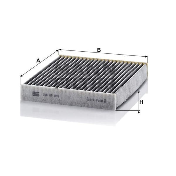 MANN CUK22005 Polen Filtresi Panamera 11- Karbonlu