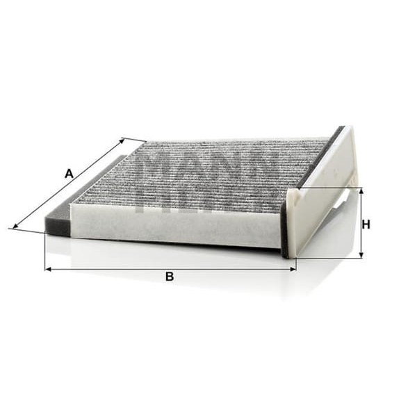 MANN CUK2231 Polen Filtresi Grandıs 05-11 L200 Lancer 03- Outlander 03- Pajero Sport 98- Karbonlu