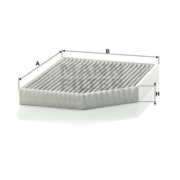 MANN CUK2450 Polen Filtresi A4 07- A5 07- Q5 09- Karbonlu