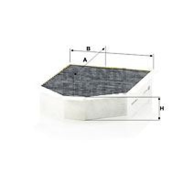 MANN CUK26011 Polen Filtresi Jaguar 4.2Xkr 06- Cuk260112