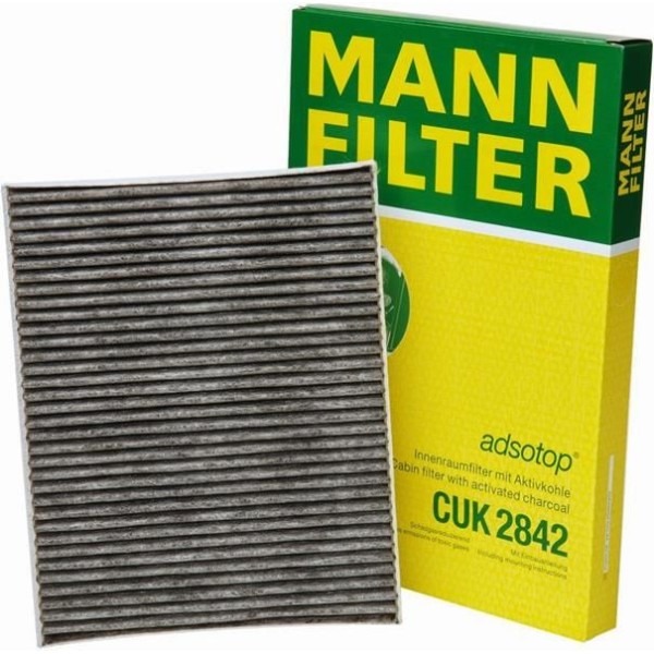 MANN CUK2842 Polen Filtresi Amarok 10- Touareg 03- Transporter T5 03- / Q7 06- / Cayenne 03- Karbonl 