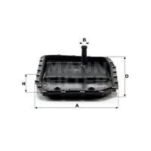 MANN H50002 Şanzıman Filtresi 3 5 6 7×3 X5×6 04-14 