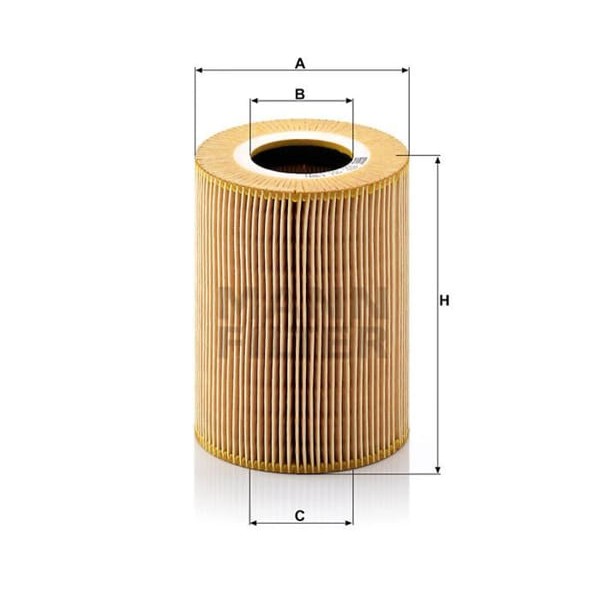 MANN HU1381X Yağ Filtresi Man Tga 00- Man E 2000 00- F 2000 94- Lıon Star 00- Hocl Ng 