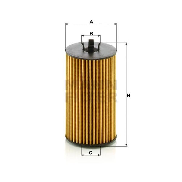 MANN HU6019Z Yağ Filtresi Astra J 13- K 15- Insignia Mokka 1.6 Cdtı B16Dth 