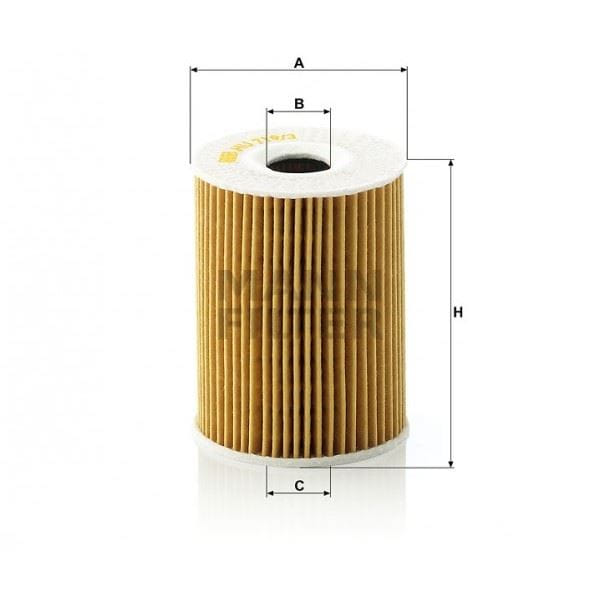 MANN HU7193X Yağ Filtresi Antara / Captiva Cruze Epıca Lacetti / Nubira 1.4 16V 2.0 Cdtı 2.0D 