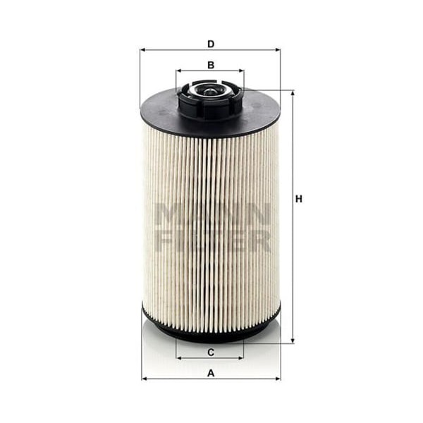 MANN PU1058X Mazot Filtresi Volvo Fe II 06- Fl II 06-