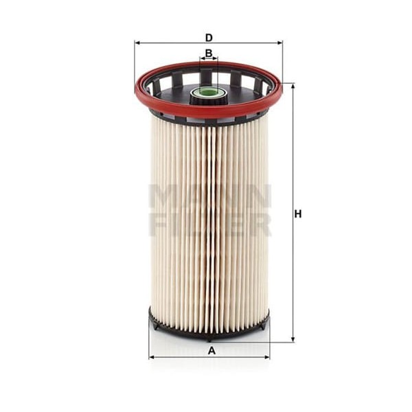 MANN PU8028 Yakıt Filtresi H:100 (Audi A3 2.0TDI 12-/ VW: Golf 14-/ Passat 1.6TDI 2.0TDI 14-/Seat Le 