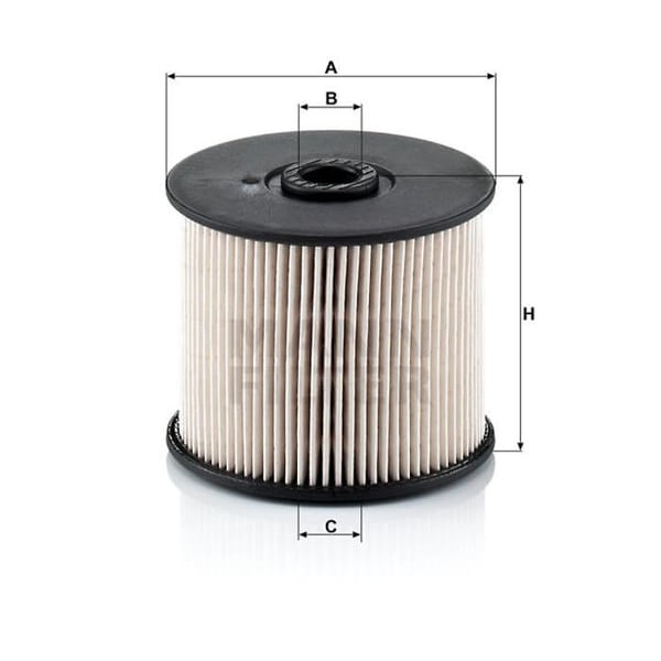 MANN PU830X Mazot Filtresi Scudo / 206 306 307 406 807 Partner / C5 Berlingo 2.0 HDI Dw10 2.0 Jtd