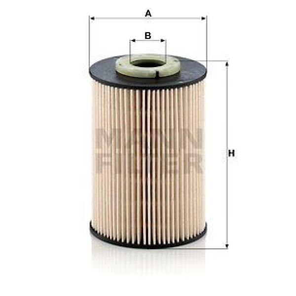 MANN PU9003Z Mazot Filtresi Mondeo IV 07- / S40 S60 V50 V70 C30 C70 2.0 TDCI