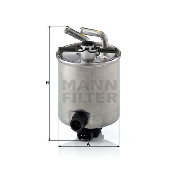 MANN WK9011 Yakıt Filtresi Navara D40 2.5 DCI 145Hp 06 05-