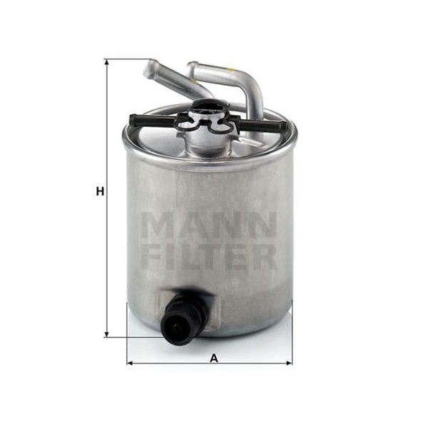 MANN WK9206 Mazot Filtresi Navara 05-12 2.5 DCI