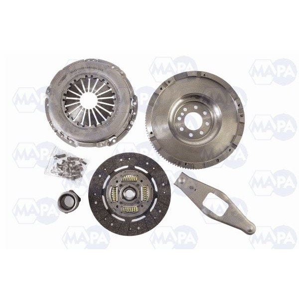 MAPA 255020 Debriyaj Seti - Volan - Rulman Transit 00- 2.4 Td 