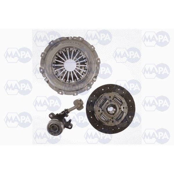 MAPA 3215908 Debriyaj Seti CLIO III Megane II Scenic II / Logan / Almera II 1.5 DCI Hidrolik Rulman