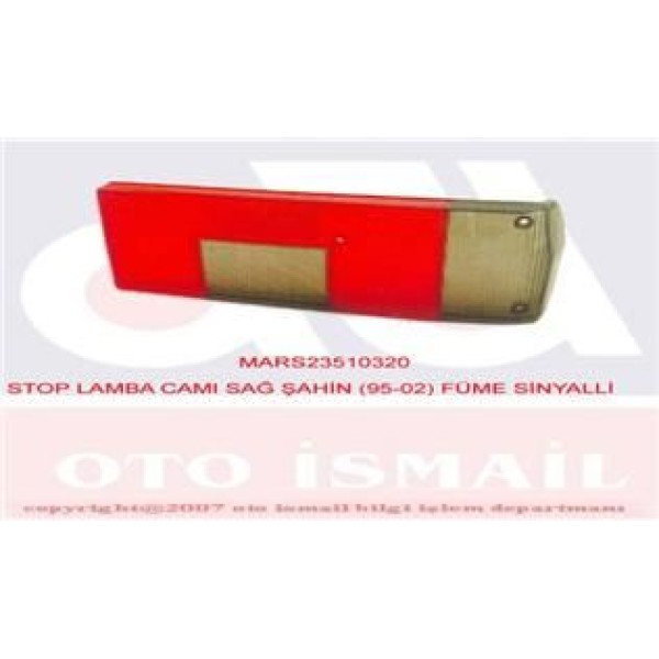 MARS 510320 Stop Camı Sağ Murat 131 ŞAHİN 95 