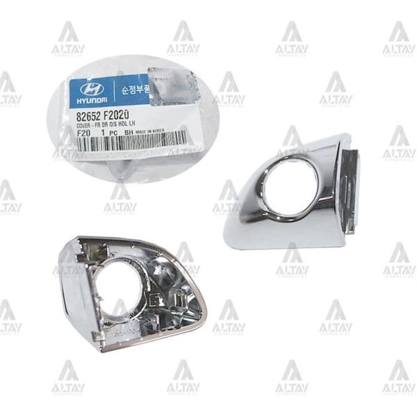 MOBIS 82652F2020 Kapı Kolu Anahtar Kapağı Elantra Ön 16-18 Sol (Krom)