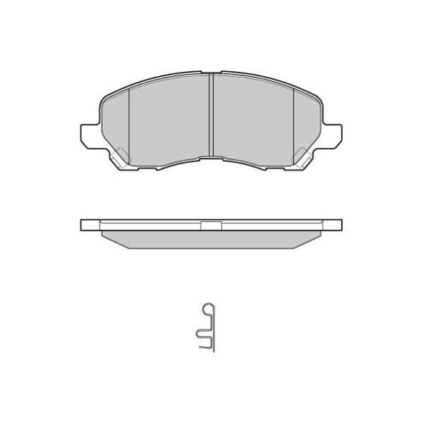MANDO MPM06 Ön Balata Kia Sportage 2.0 2.0İ 16V 2.0Td (94-03)