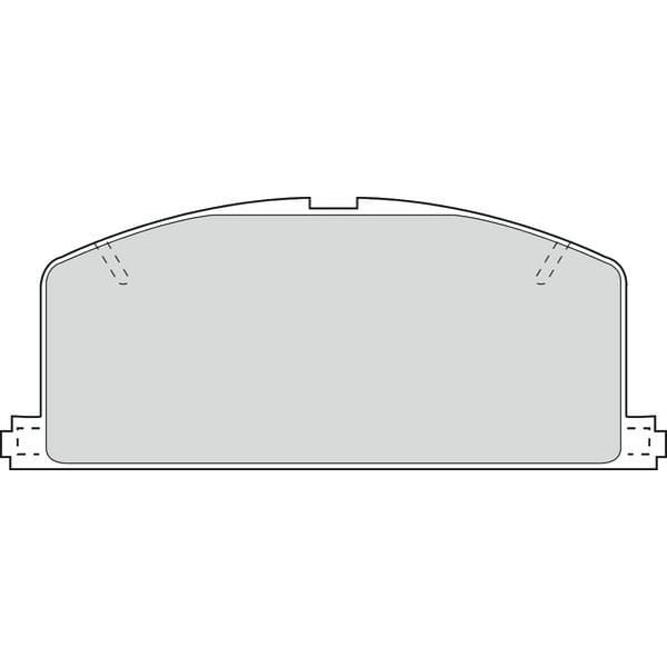 MANDO MPT01 Ön Balata Toyota Corolla 1.8D-1.3-1.6-1.6Gt 16V (83-87)