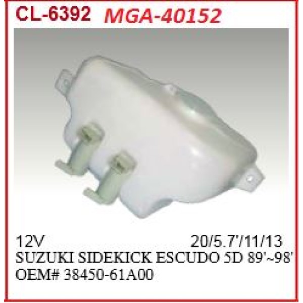 MGA 40152 Silecek Su Deposu Vitara 5 Kapı 90-98 Motorlu 