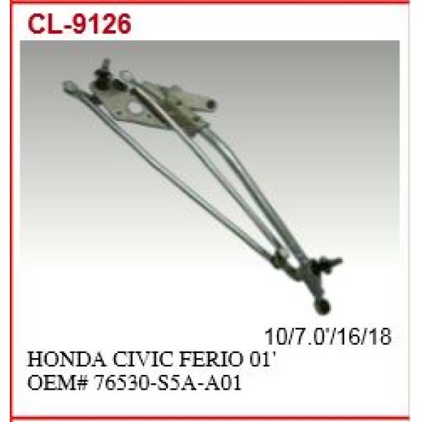 MGA 42117 Silecek Manıvelası Iç Civic 01-06