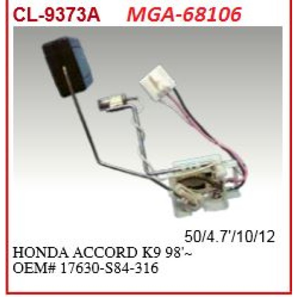 MGA 68106 Yakıt Depo Şamandırası Accord 98-02