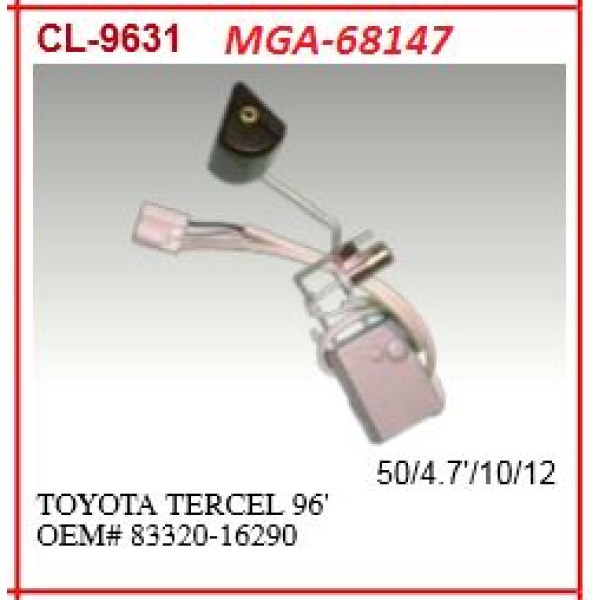 MGA 68147 Yakıt Depo Şamandırası Starlet 96-00