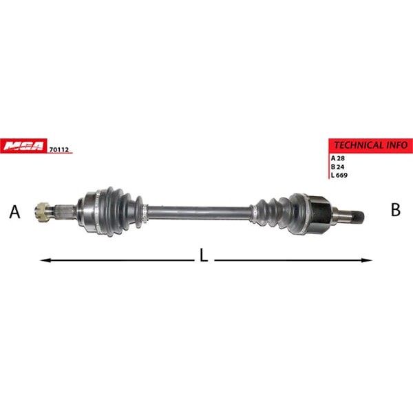 MGA 70112 Aks Sol Scudo 06- 1.6 Jtd