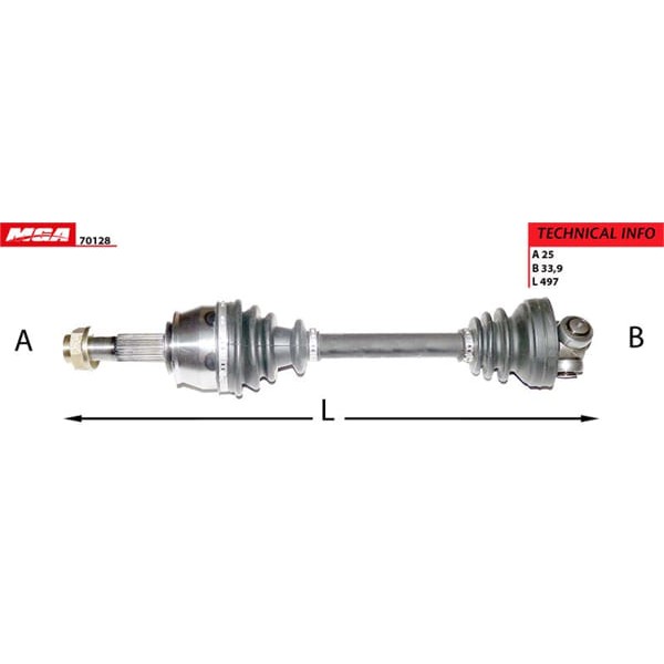 MGA 70128 Aks Sol Grande Punto 05- 1.3 Jtd 