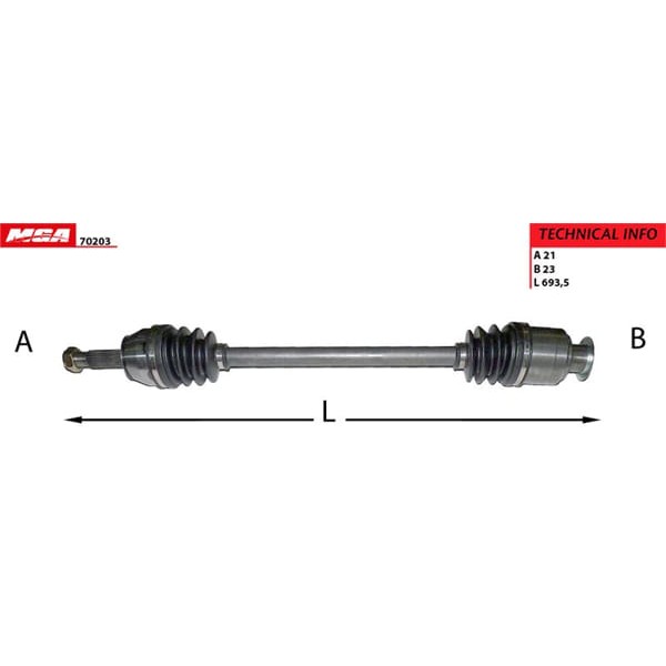 MGA 70203 Aks Sağ Express 