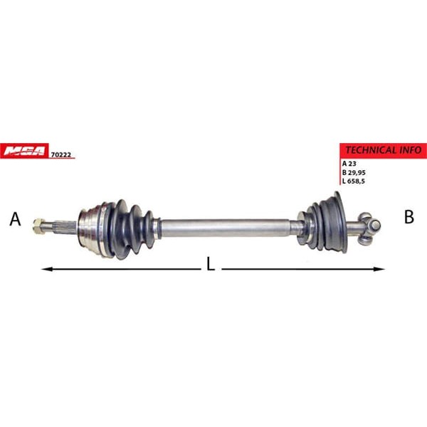 MGA 70222 Aks Sol Laguna I 98-01 2.0 16V N7Q 