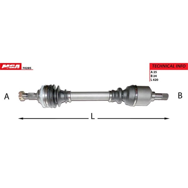 MGA 70285 Aks Sol Absli 48D 406 00- 2.0 Ew10J4