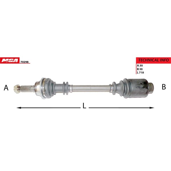 MGA 70298 Aks Sağ Absli J9 Premıer Uzun