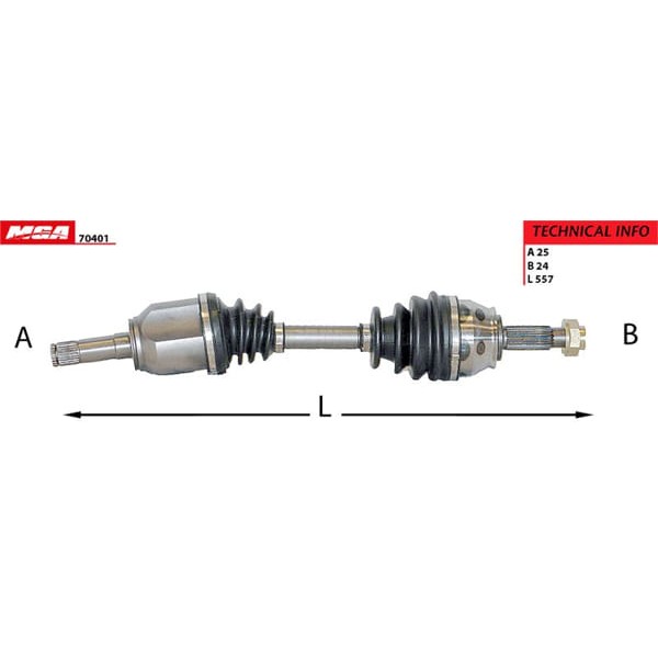 MGA 70401 Aks Sol Palio Albea 06- Linea 07- 1.3 Mjtd Komple Iç Kafası Üzerınde