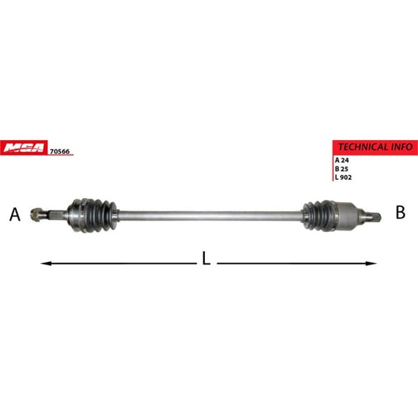 MGA 70566 Aks Sağ Applause 90-96
