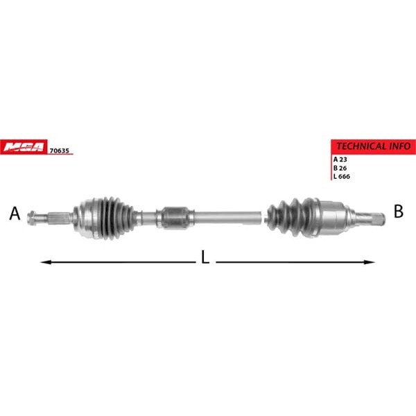 MGA 70635 Aks Sol Absli CLIO IV 1.2